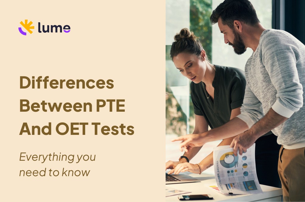 differences between pte and oet tests