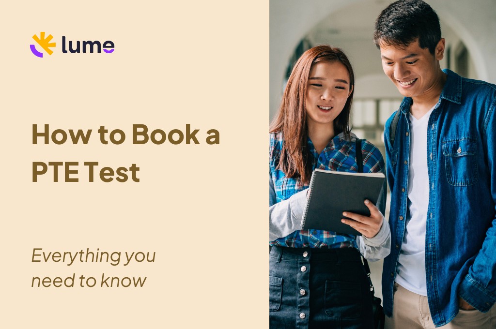 how to book a pte test step by step