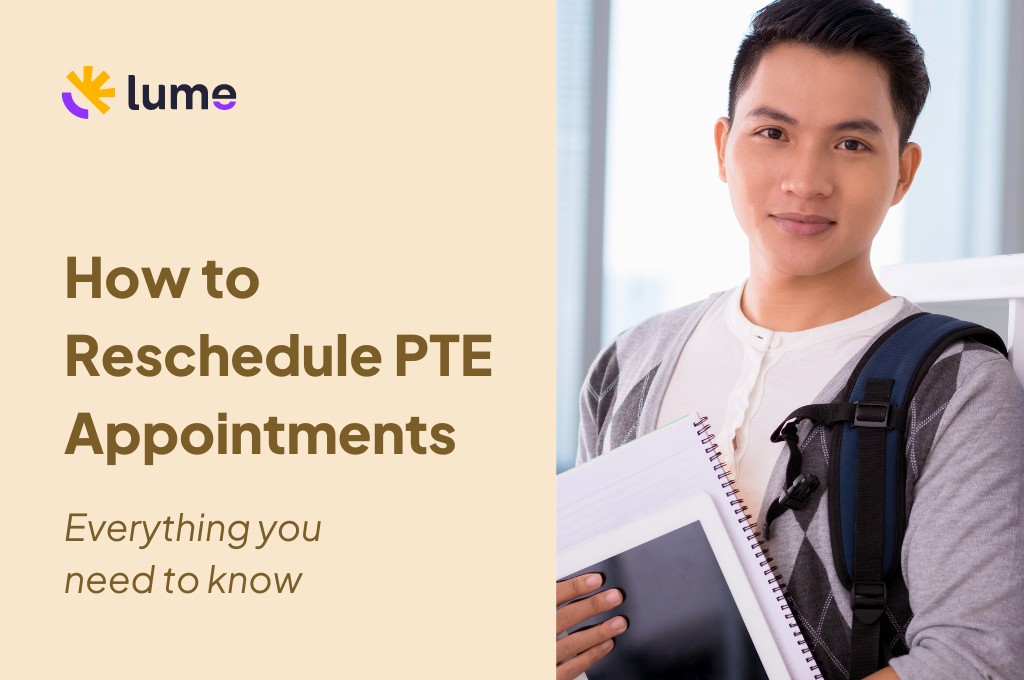 how to reschedule pte exam appointments