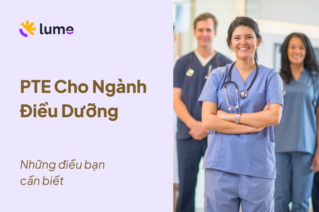 pte cho ngành điều dưỡng