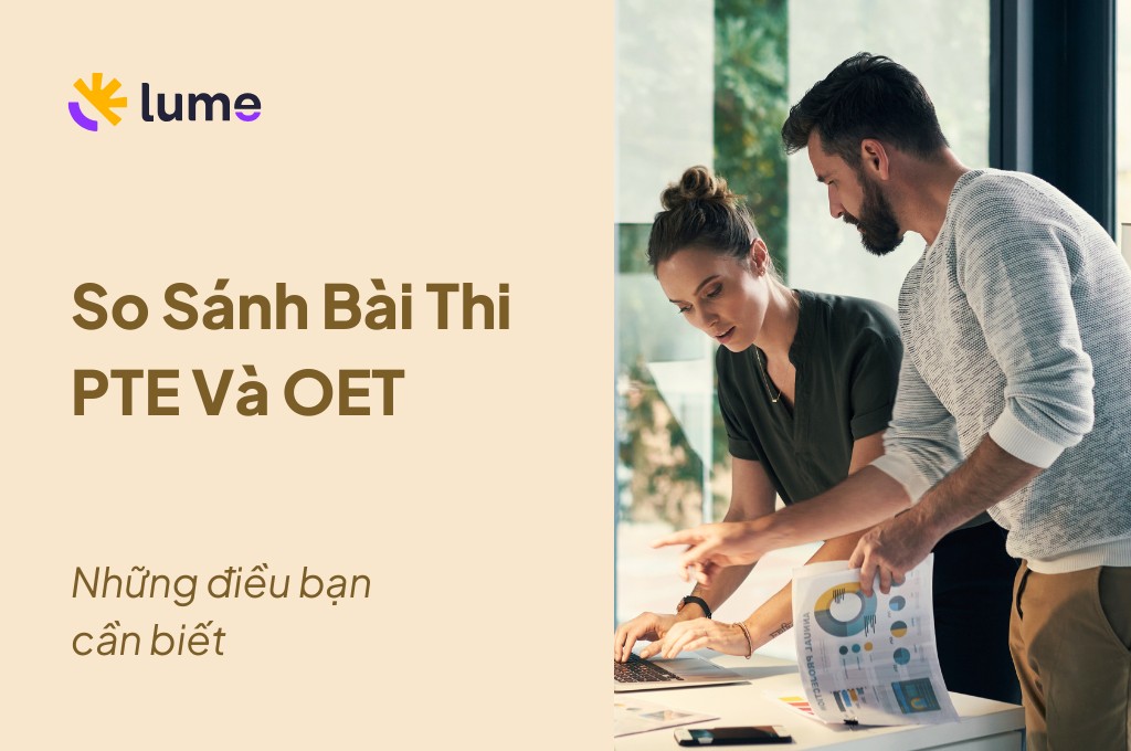 so sánh bài thi pte và oet