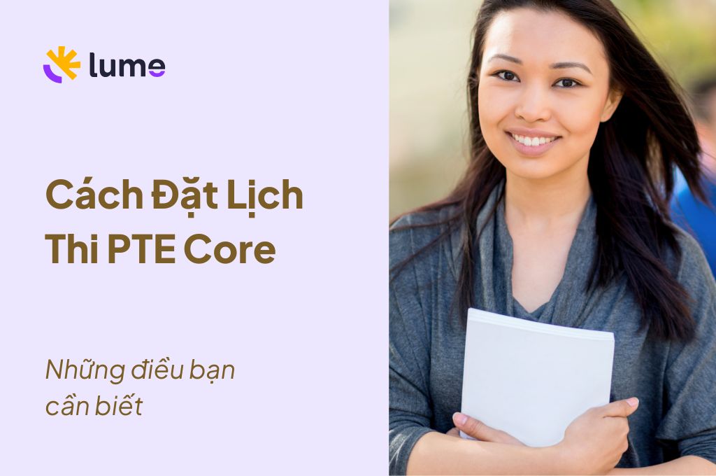 cách đặt lịch thi pte core