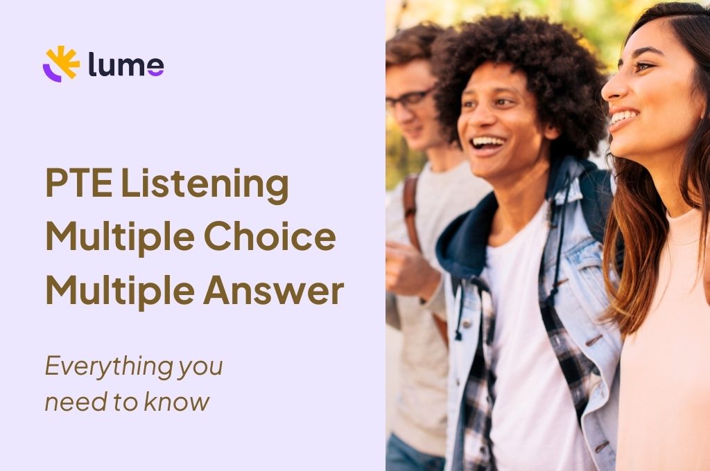 PTE Listening Multiple Choice Multiple Answer