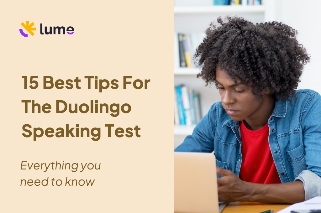 Tips For The Duolingo Speaking Test
